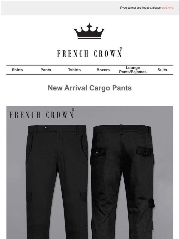 Wear these timeless formal pants for  French Crown Luxury  Facebook