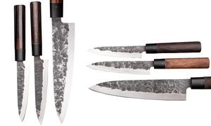 1x oder 3x Takahiro Miyazaki handgeschmiedetes Messer 1x oder 3x Takahiro Miyazaki handgeschmiedetes Messer