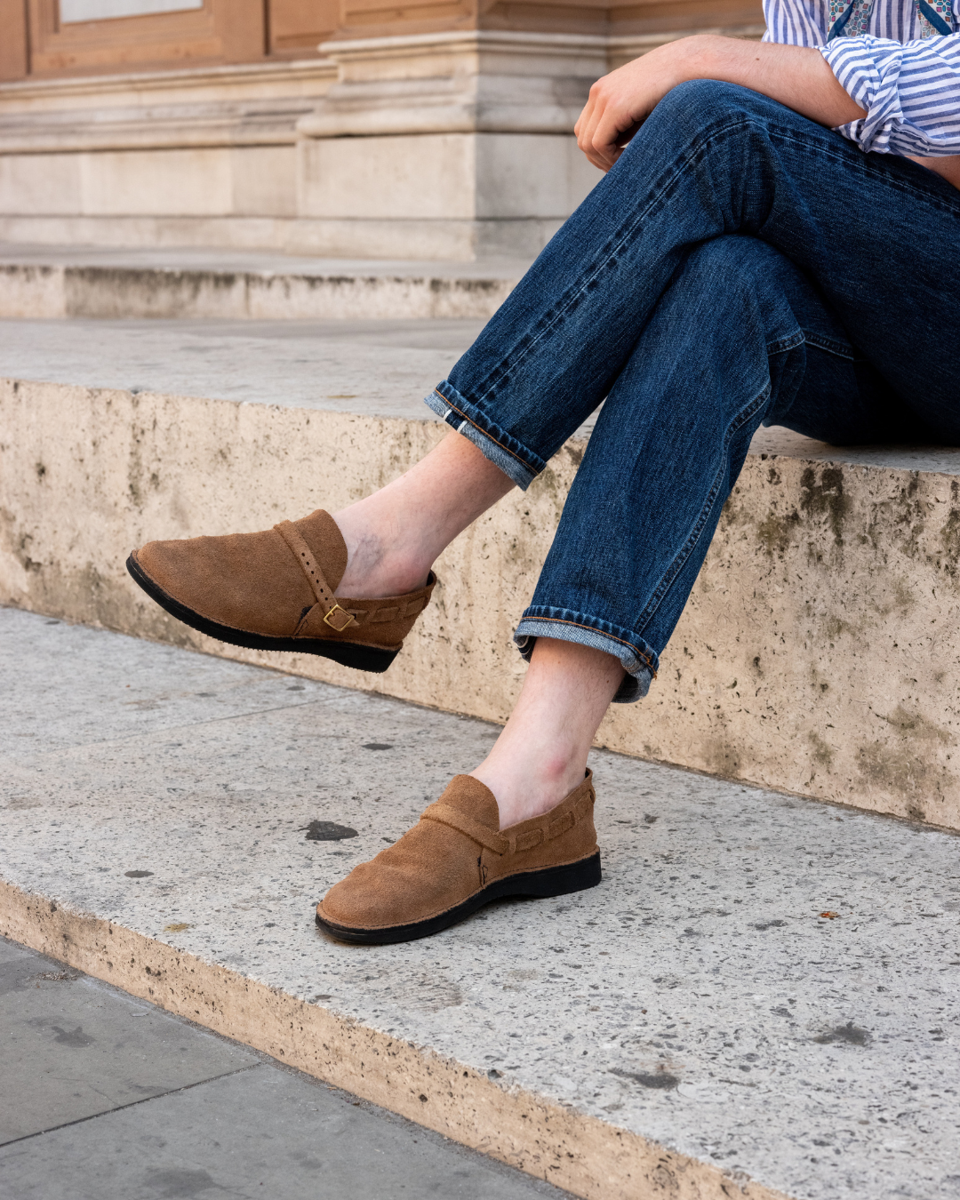 New Suede Shoes: The Canal Loafer – Drakes US