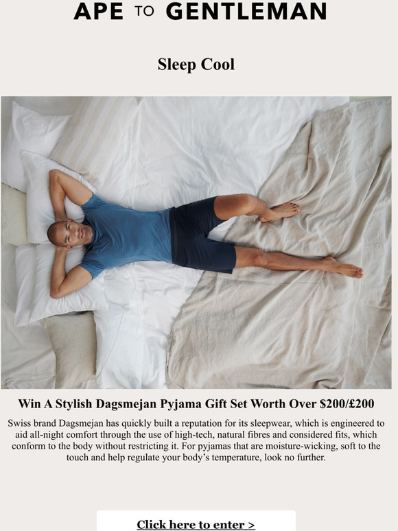 Sleep Cool: Win A Stylish Dagsmejan Pyjama Gift Set Worth Over $200/£200