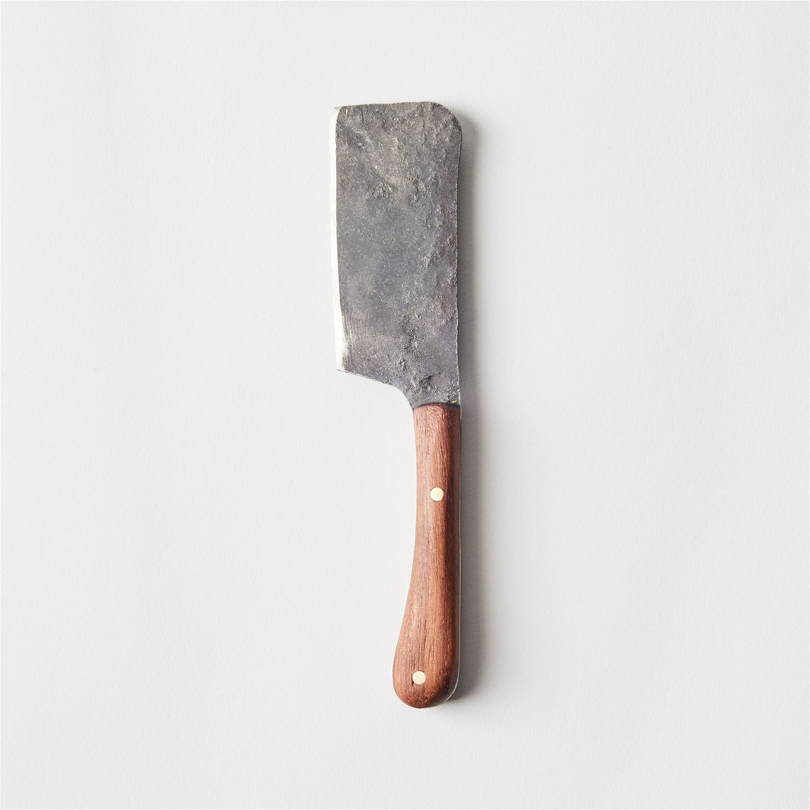 Hand-Forged Wood-Handle Cheese Knife