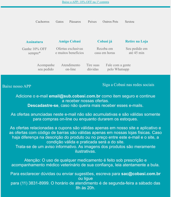 🔝 Domingão tá cheio de ofertas pra economizar 🛒