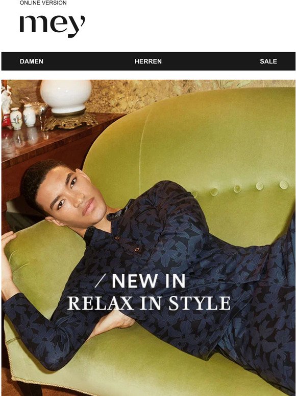 New in: Relax in Style