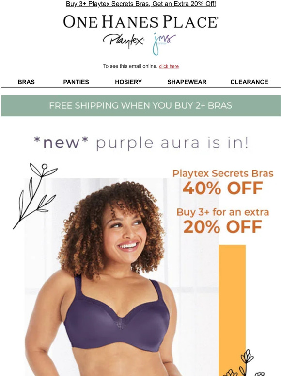 Hanes Email Newsletters Shop Sales, Discounts, and Coupon Codes