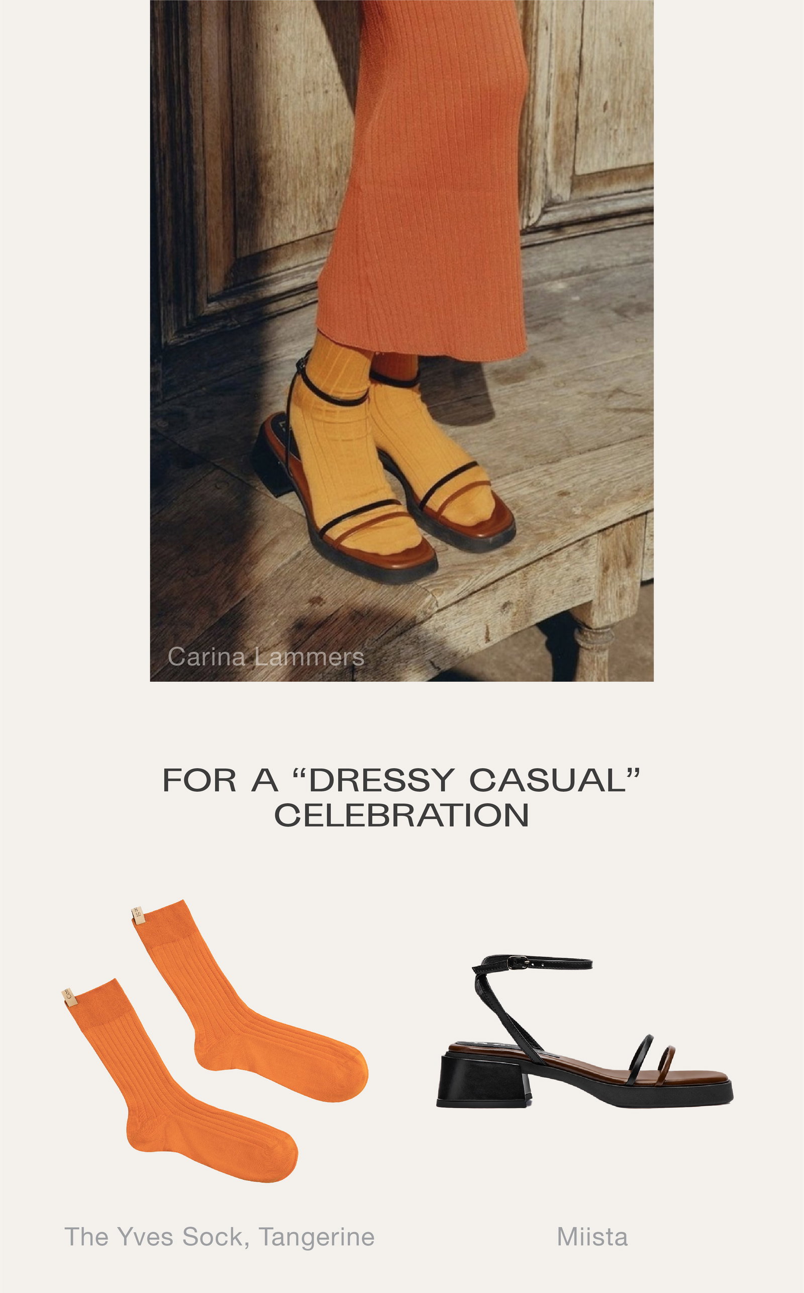 The Yves Sock, Tangerine