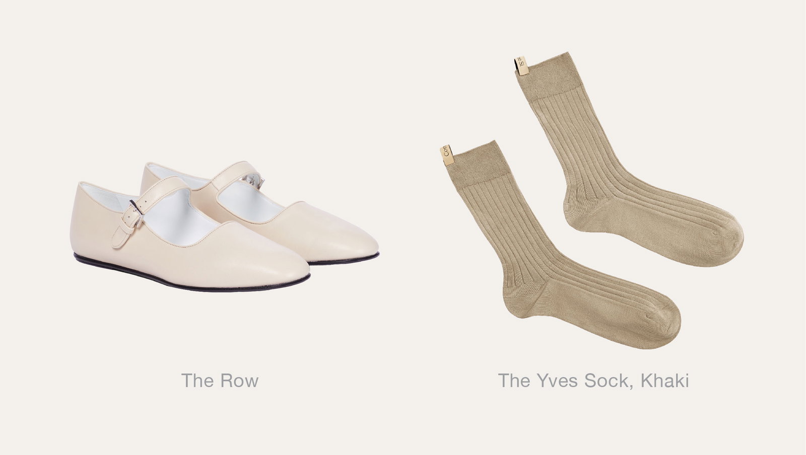 The Yves Sock, Khaki