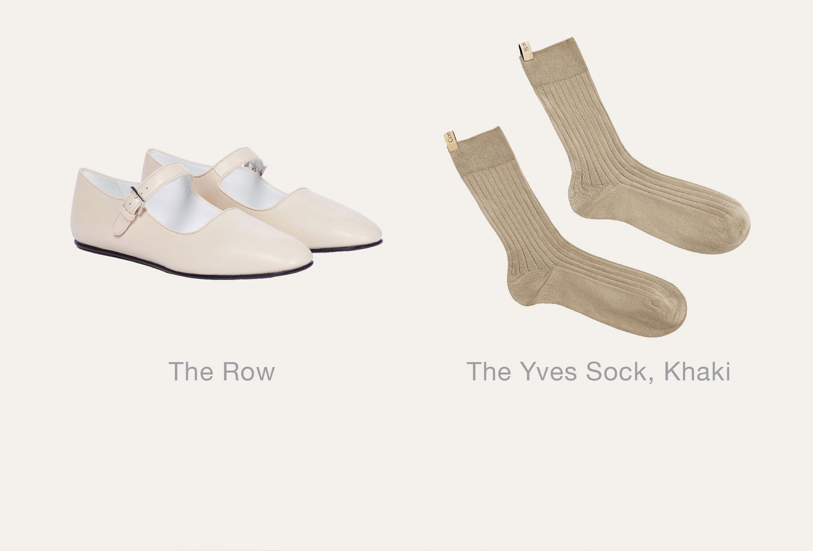 The Yves Sock, Khaki