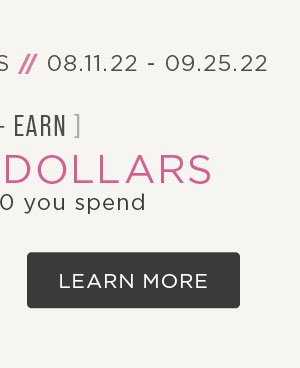 Cash in on diva dollars from 9.29-10.2.22. Learn more to earn diva dollars