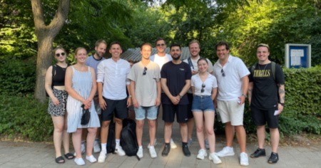 Teambild der Brandschutz-zentrale