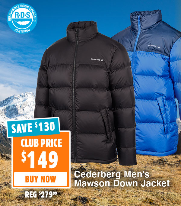 Cederberg mawson sales down jacket