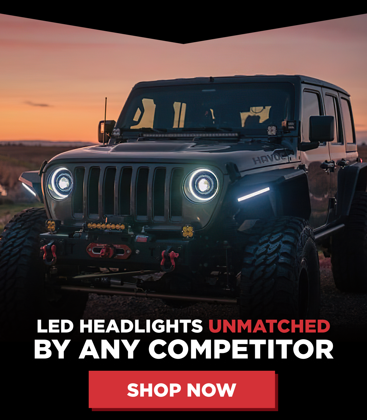 LED Headlights Unmatched By Any Competitor