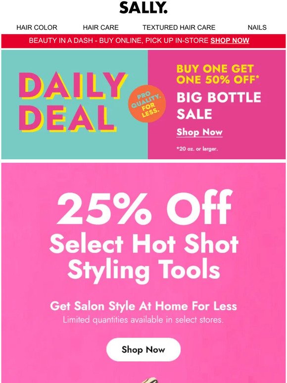 Ready. Set. Shop The Styling Tool Sale.