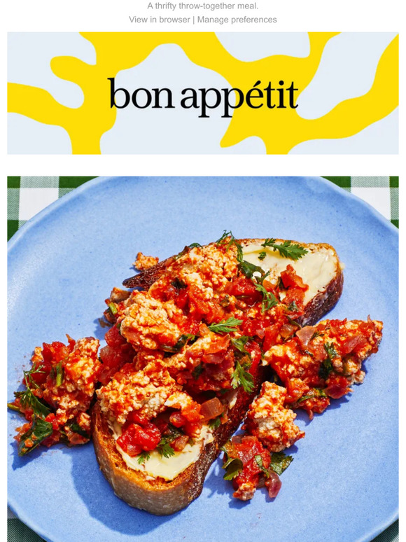 Bon Appétit Spicy Tofu Scramble Milled