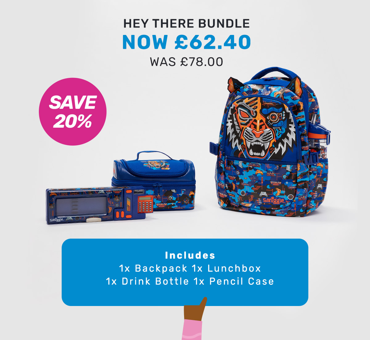 Smiggle: Get the set in 1 easy click! 20% off bundles ends tonight