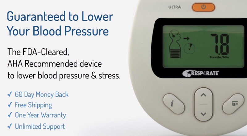  RESPeRATE Ultra - Blood Pressure Lowering Device For