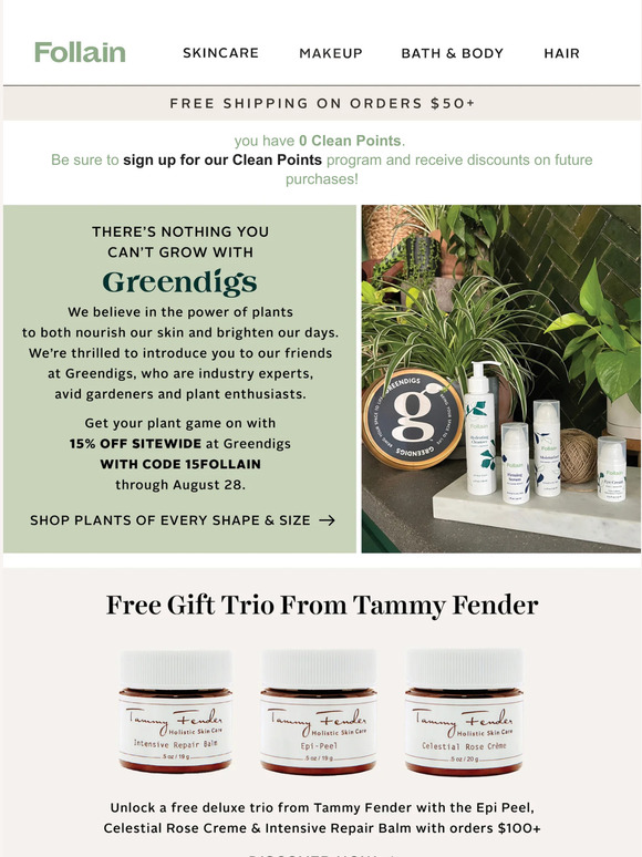 Level up your plant game with 15% off at Greendigs 💚