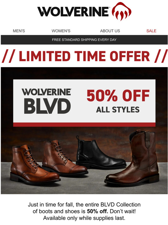 wolverine gambrel boot