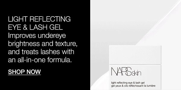 Light Reflecting Eye & Lash Gel improves undereye brightness and texture, and treats lashes with an all-in-one formula.