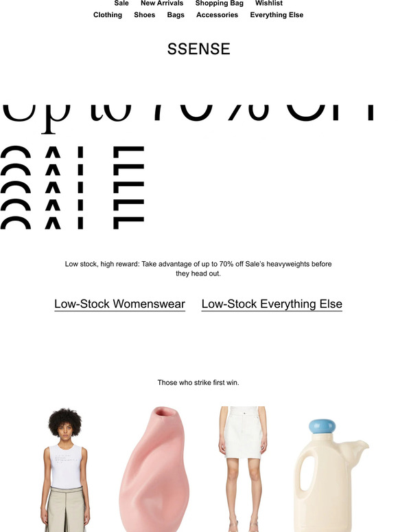 Running Low! Sale Up to 70% Off