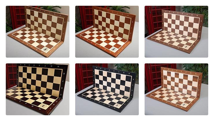 Folding Wood Tournament Chess Boards