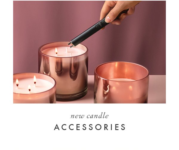 Explore candle accessories in the new Beautifully Done collection