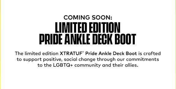 Pride Ankle Deck Boot
