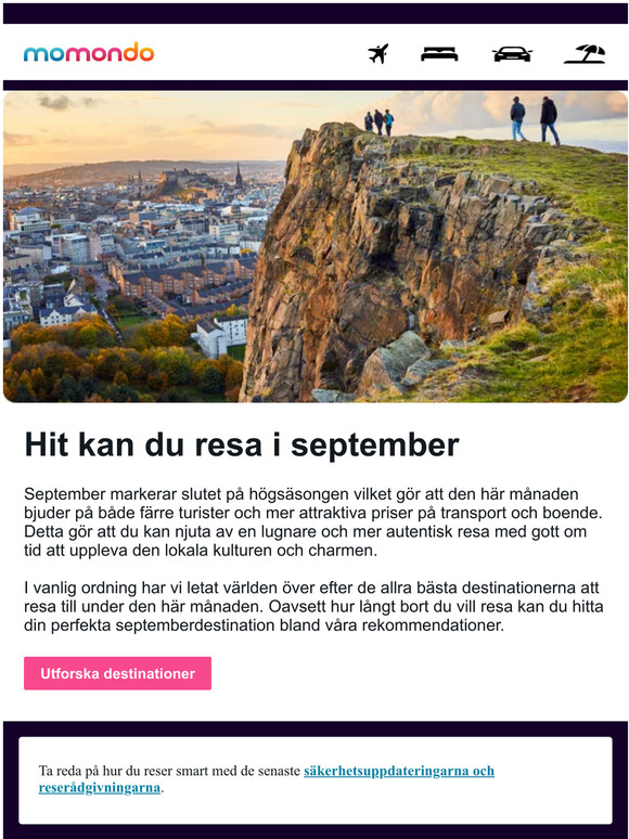 Har du inte varit ute och rest?