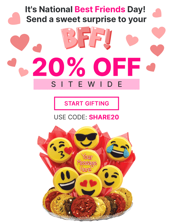 20% OFF SITEWIDE START GIFTING