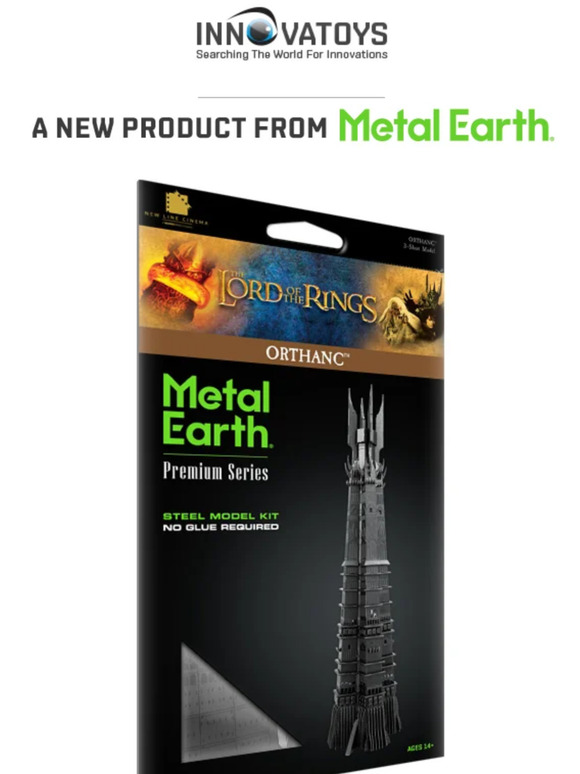  Metal Earth Premium Series Lord of The Rings Minas