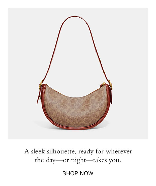 A sleek silhouette, ready for wherever the day - or night - takes you. SHOP NOW
