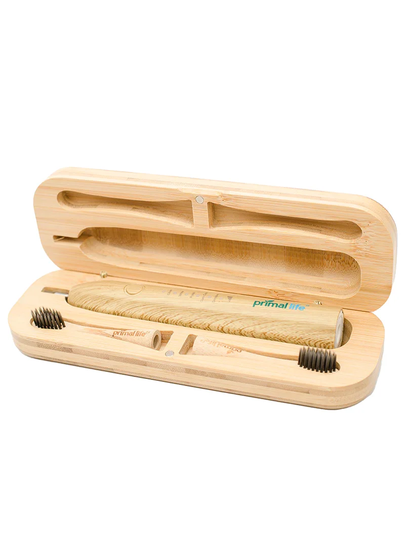 Image of Bamboo Travel Case for Real White Sonic Toothbrush