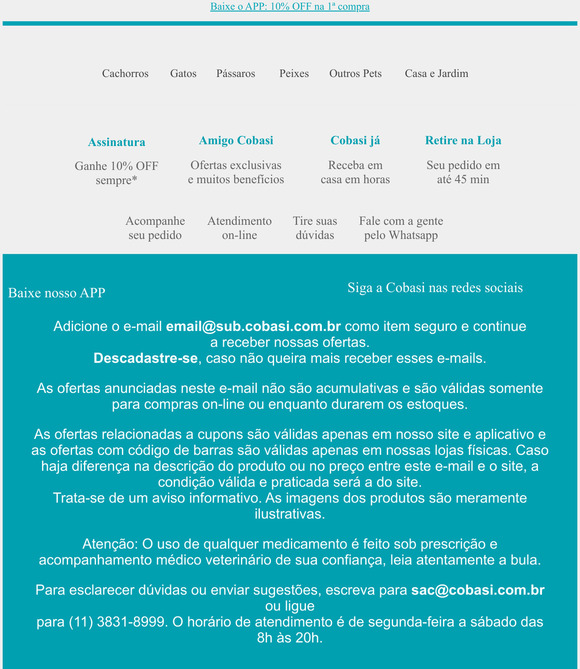 📢 IM-PER-DÍ-VEL: até 60% OFF!