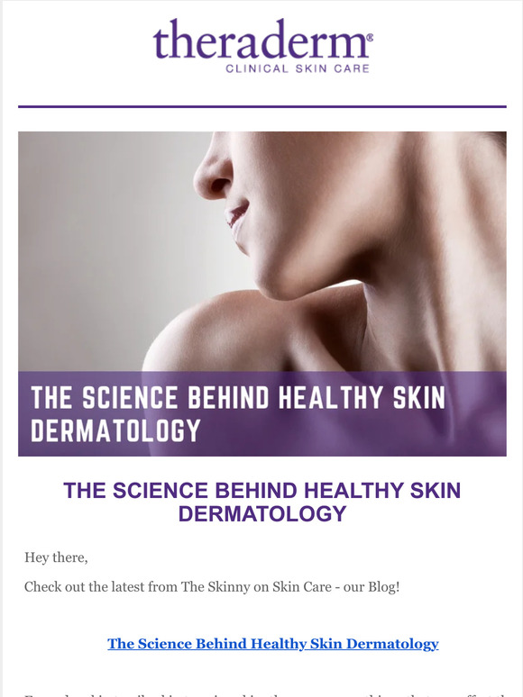 Therapon Skin Health: The Science Behind Healthy Skin Dermatology ...