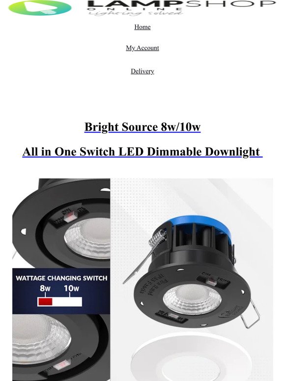 LED Downlights with Bulk Buy Discounts.
