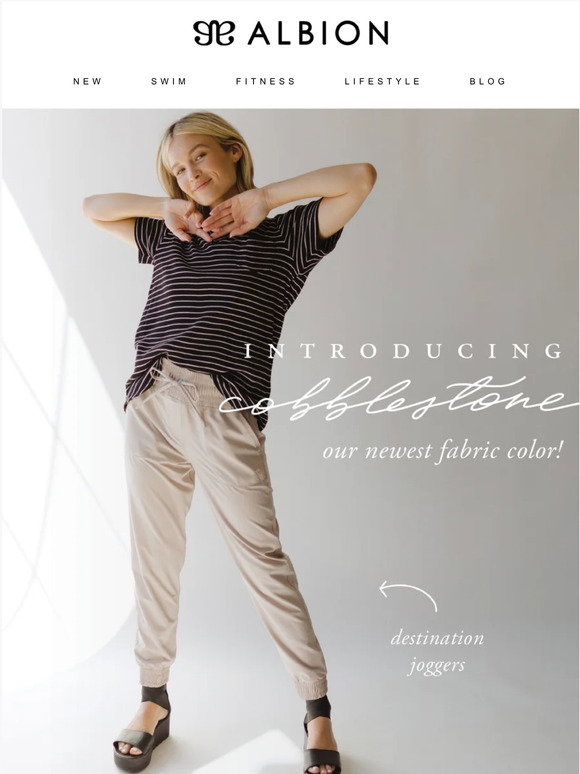 Albion Fit: A NEW COLOR in our Jetsetter Collection is here! | Milled