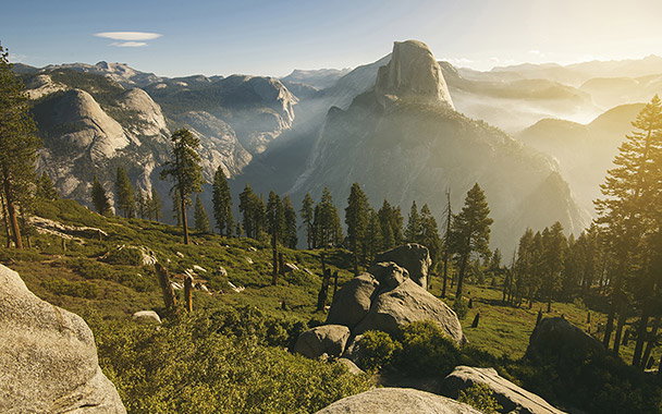 Yosemite Clouds Rest & Half Dome Hiking