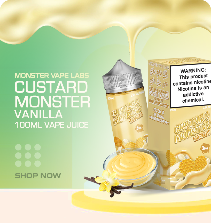 FireVapor: 20% OFF Vanilla Custard Monster - Monster Vape Labs