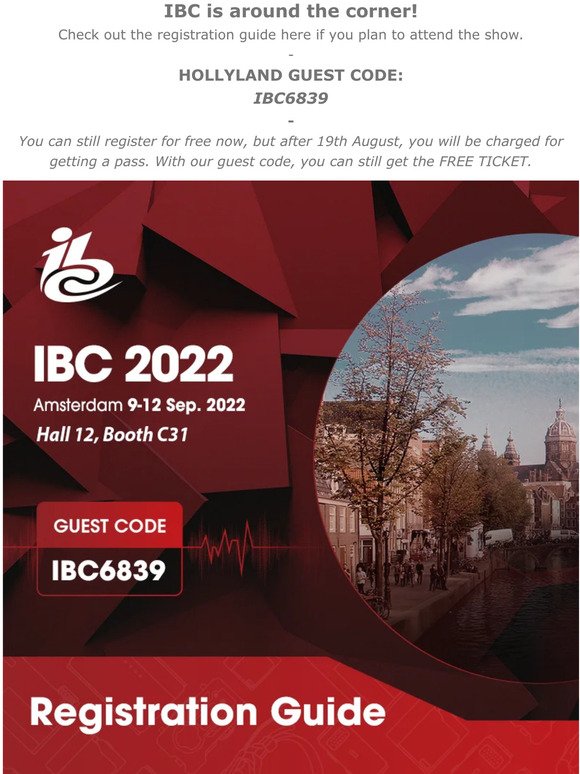 IBC Registration Guide From Hollyland!