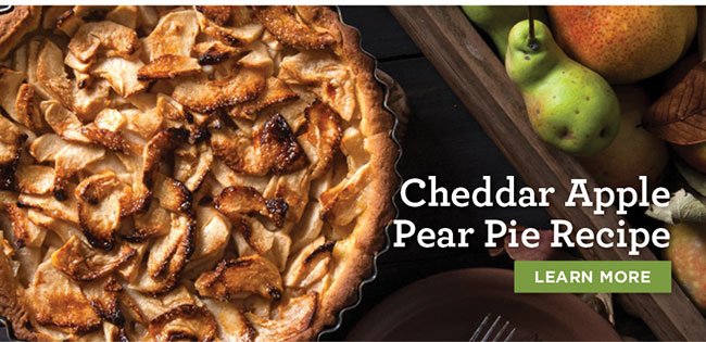Cheddar Apple Pear Pie Recipe