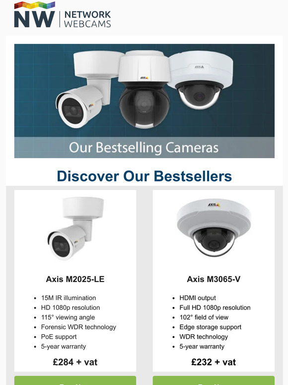 Network cams Our Bestsellers Milled