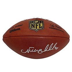 Nick Chubb Autographed Cleveland Browns NFL Wilson Duke Official Game Football Signed in Silver - Beckett Authentic
