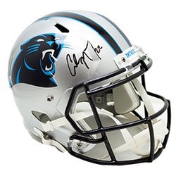 
Christian McCaffrey Signed Autographed Riddell Speed Replica Helmet - Beckett Authentic
