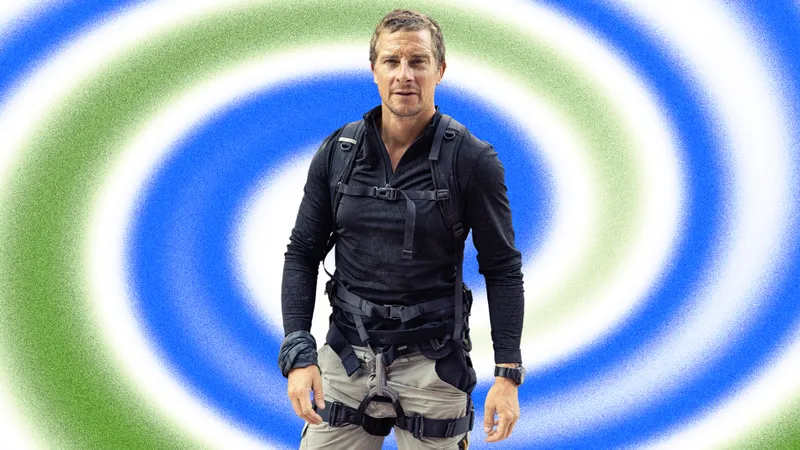 Image may contain: Bear Grylls, Human, Person, Clothing, Apparel, and Pants