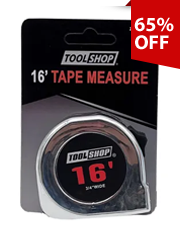 Tool Shop 16' Inch Tape Measure