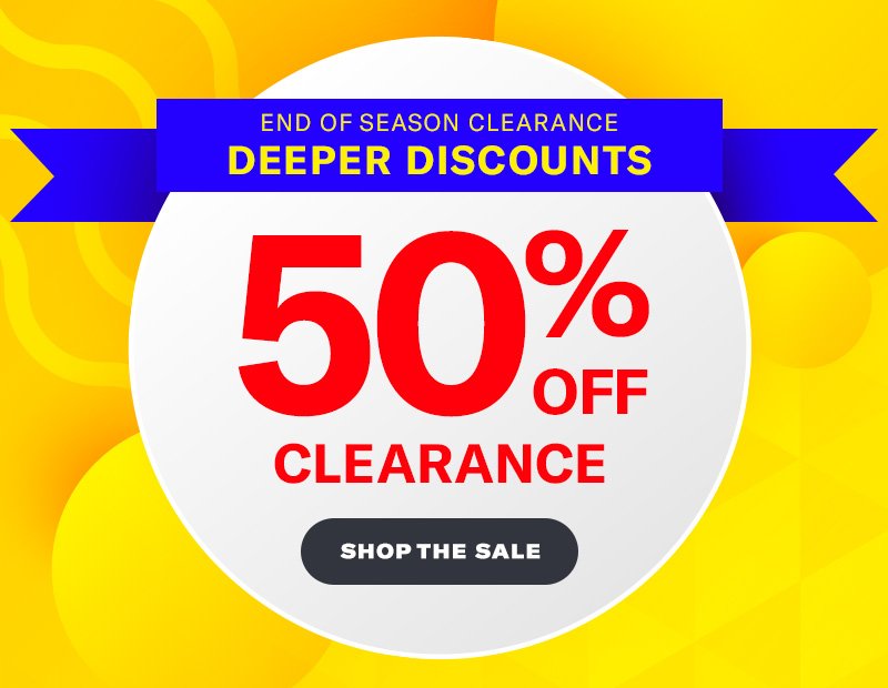 40% Off  Clearance