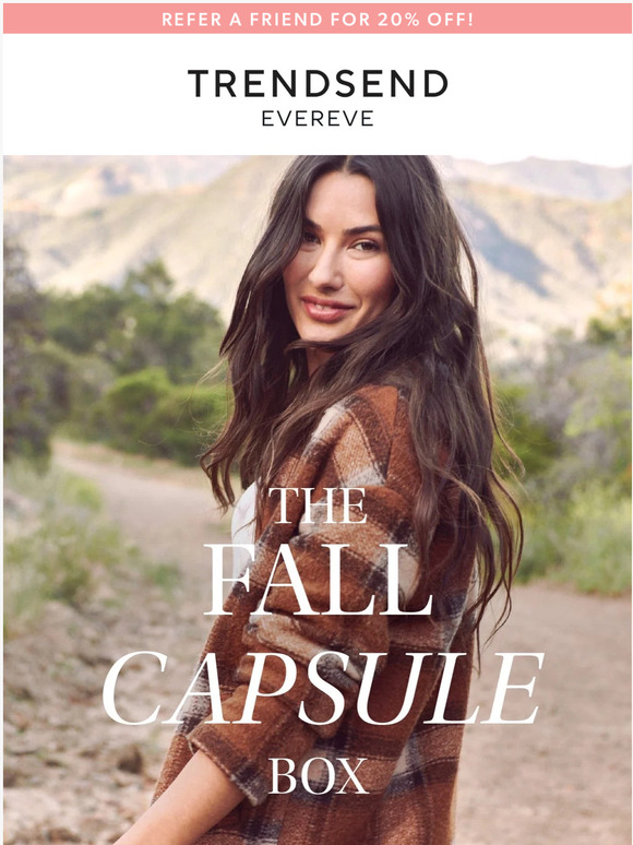 Evereve Introducing The New Fall Capsule Box Milled