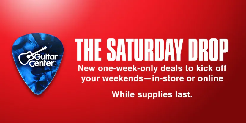 The Saturday drop. New one-week-only deals to kick off your weekends—in-store or online. While supplies last. Shop now