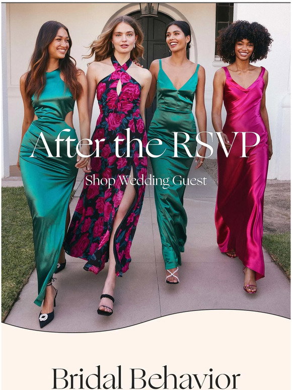 Lulus: Wedding Guest Dresses To Fall For | Milled