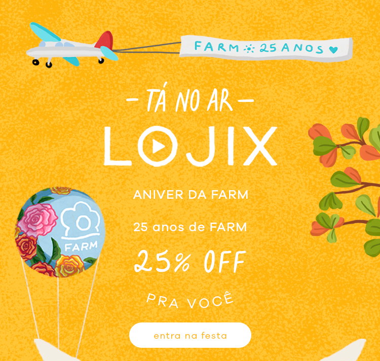 FARM Rio: 25 anos de FARM: entra na festa! 🎉 | Milled