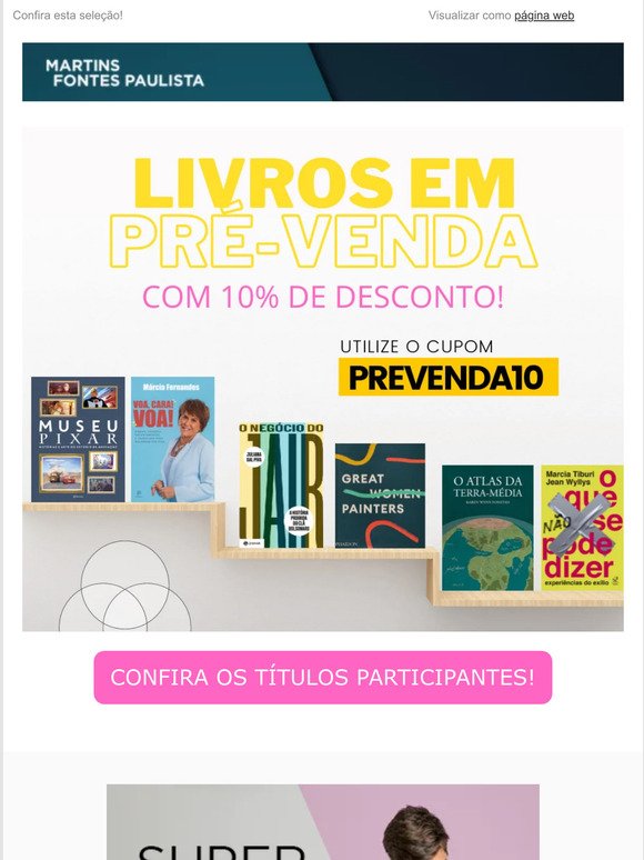 O CUPOM FALSO  Livraria Martins Fontes Paulista
